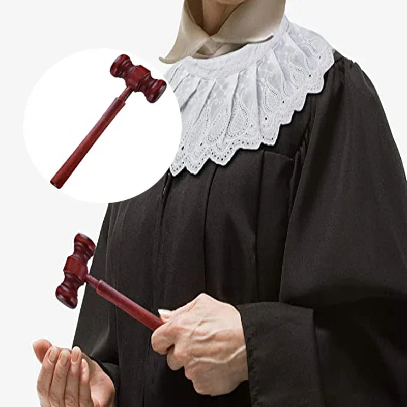 Woodworking Auctions - High Quality Durable Wooden Judge Hammered