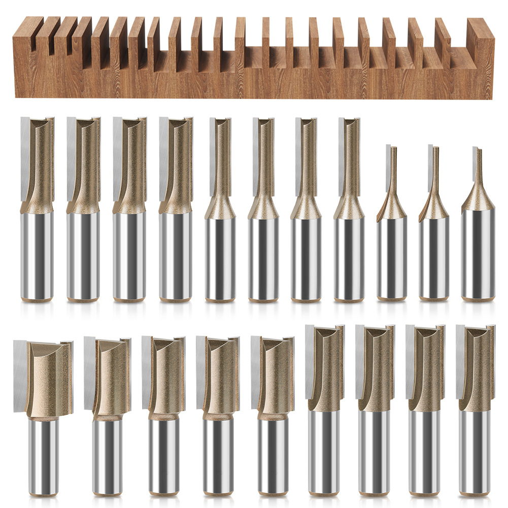 Woodworking Nc - 1Pcs 12mm Shank 3mm-25mm Diameter Straight