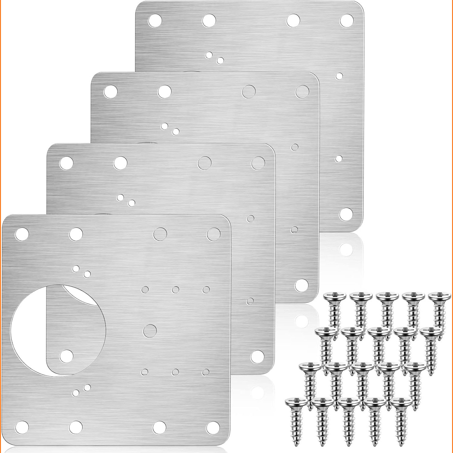 Cabinet Scraper Set - Cabinet Hinge Repair Plate Kit Kitchen