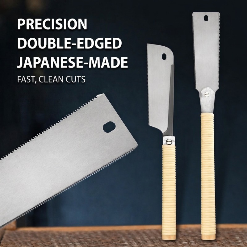 Woodworking In Japanese - Japanese Style Double Sided Hand Saw