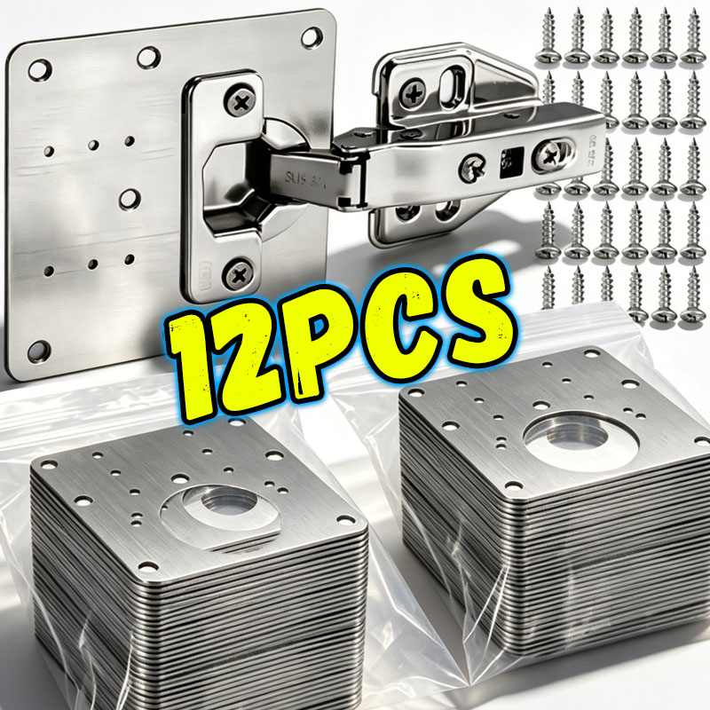 Cabinet Scraper Set - Cabinet Door Hinge Repair Plate Kit