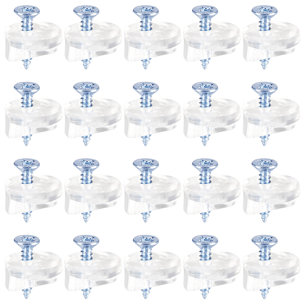 Cabinet Scraper Set - 20 Set Glass Retainer Clips Kit