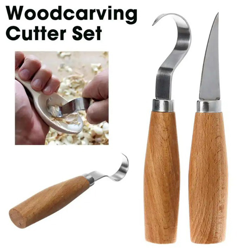 Woodworking Ideas - Wood Carving Knife Chisel Hook Knife