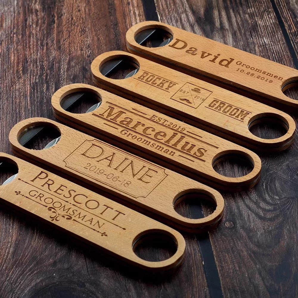 Woodworking Logos - Free Logo Custom Beer Bottle Opener