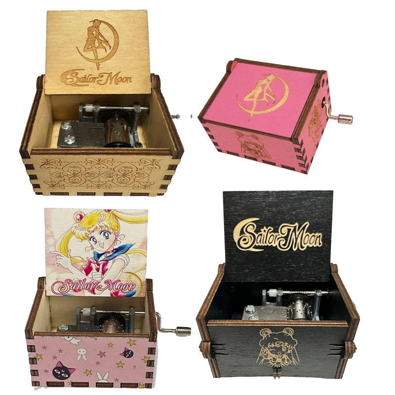 Woodworking Ideas - Sailor Mooned Theme Music Box Ornaments