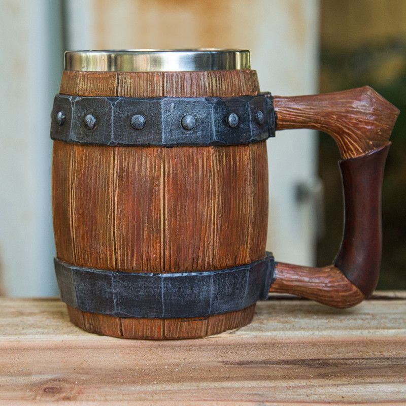 Woodworking Ideas - One Piece Cartoon Wooden Barrel Water