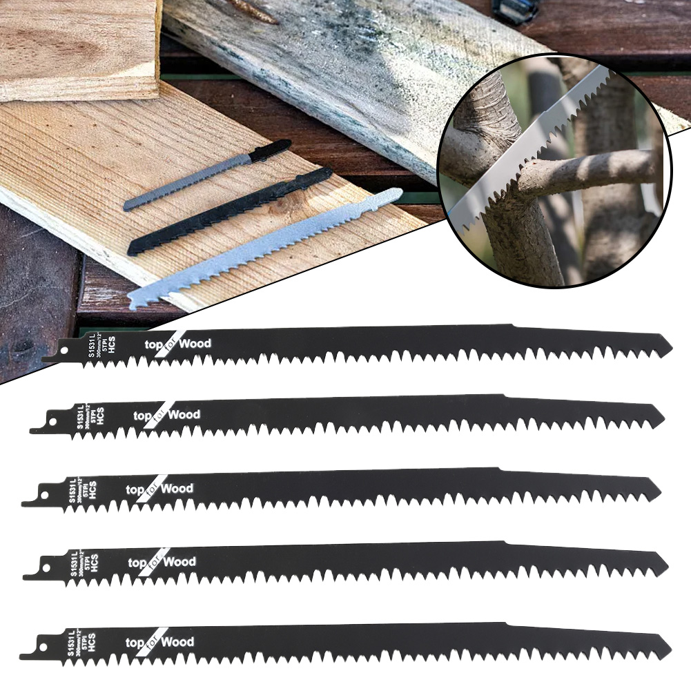 Woodworking Course - 1PCS BI-Metal Reciprocating Saw Blades 300mm