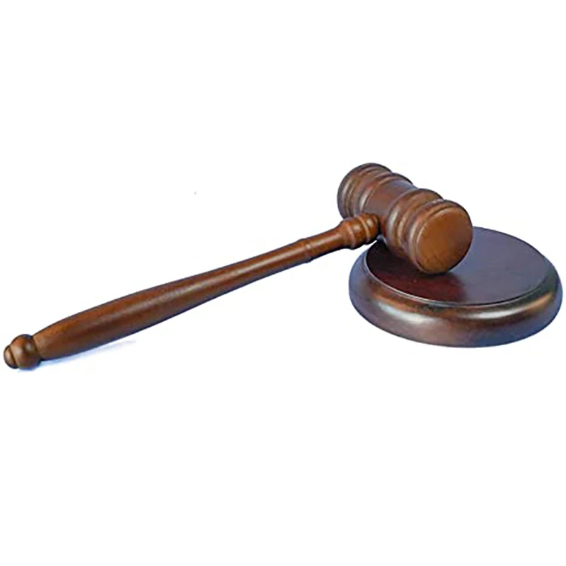 Woodworking Auctions - High Quality Durable Wooden Judge Hammer