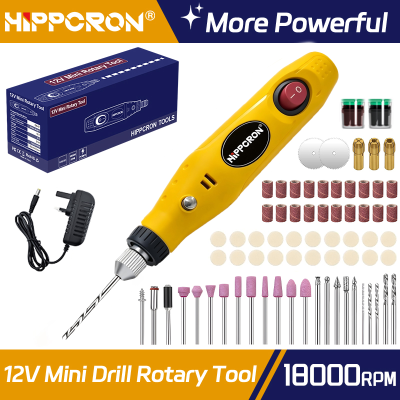 Woodworking Ideas - Hippcron Mini Handheld Electric Drill Pen