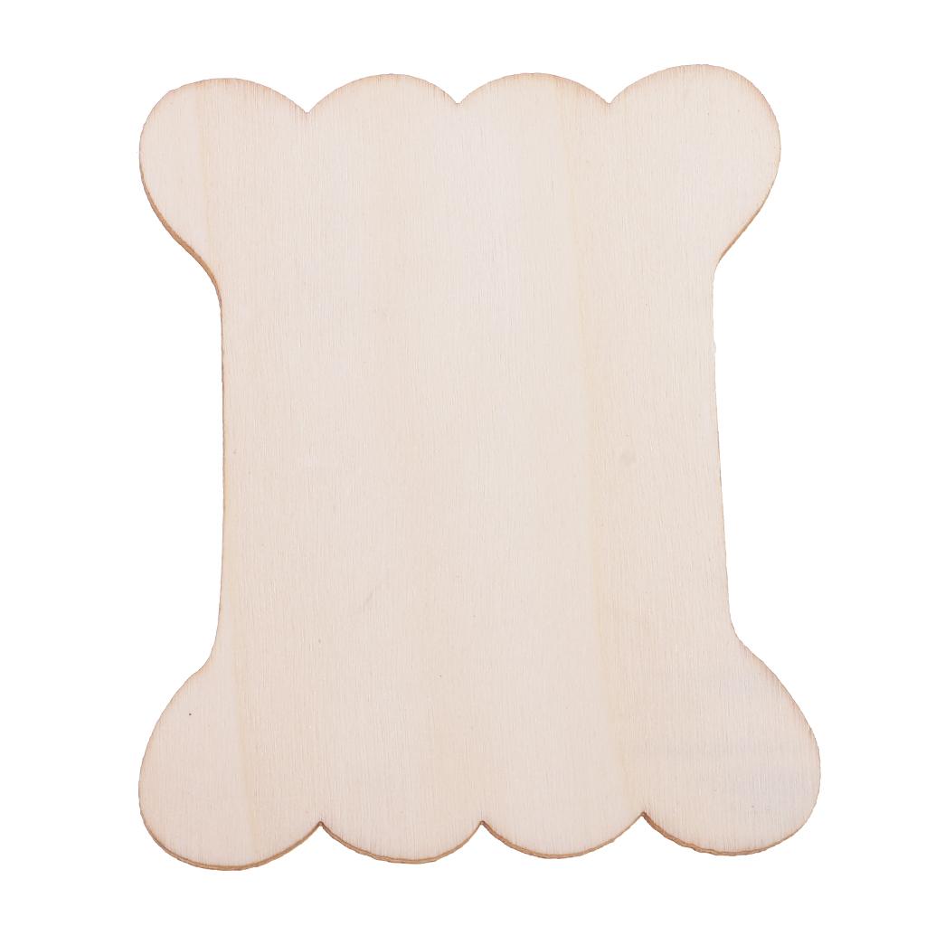 Woodworking Diy Projects - Handmade Natural Wooden Floss Bobbins Cute