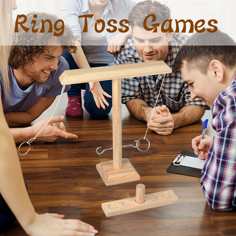 Woodworking Room - Ring Toss Games for Kids Adults