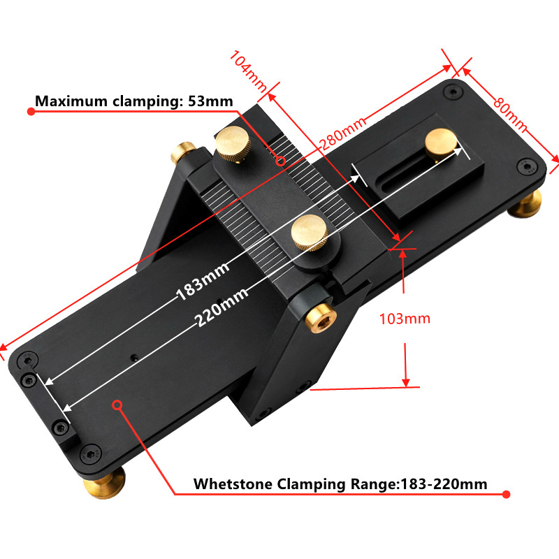 Aluminum Fixed Angle Whetstone - огляд і ціна Woodworking Edge Corner Planer