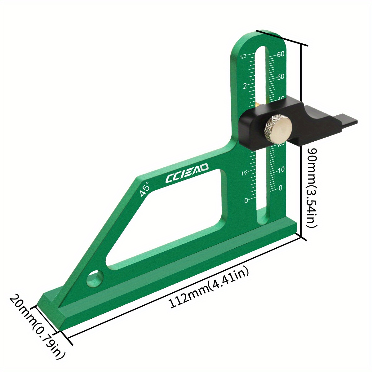 Aluminum Alloy Height Gauge 0- - огляд і ціна Woodworking Equipment