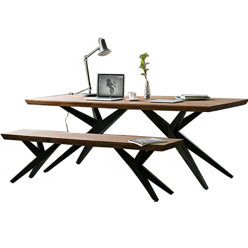 Nordic solid wood desk wrought - огляд і ціна Woodworking Lofts