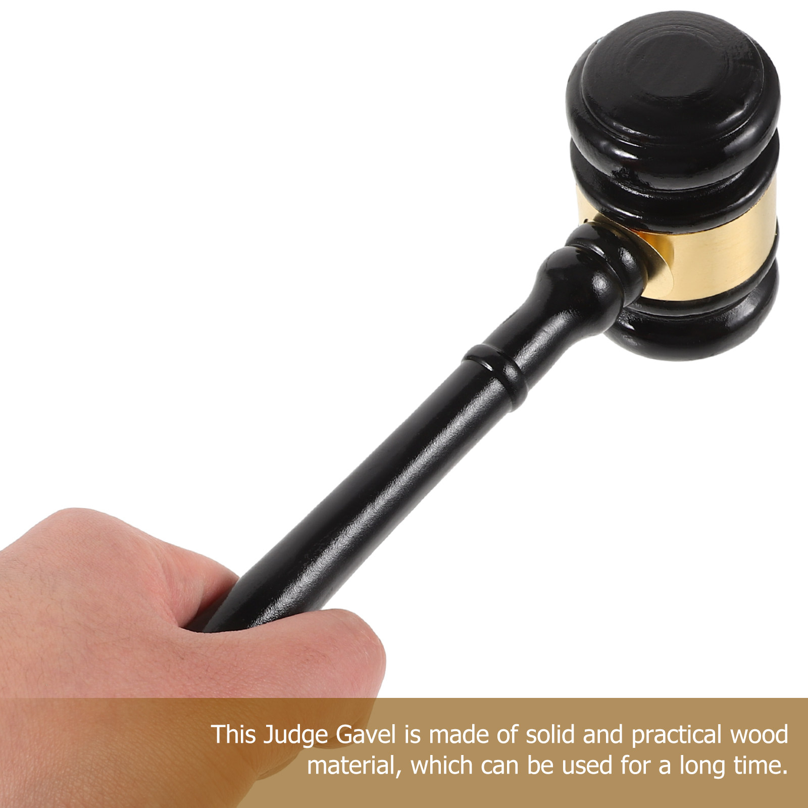 Judge Gavel Wooden Solid Wood  - огляд і ціна Woodworking Auctions