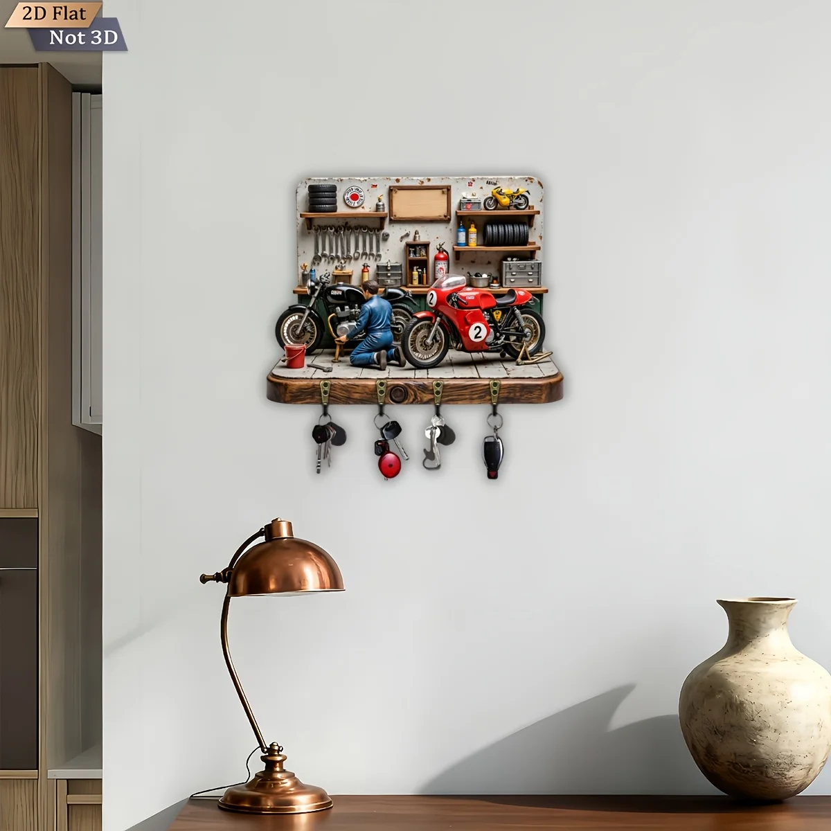 2D Flat, 1pc,  Motorcycle Repa - огляд і ціна Woodworking Room