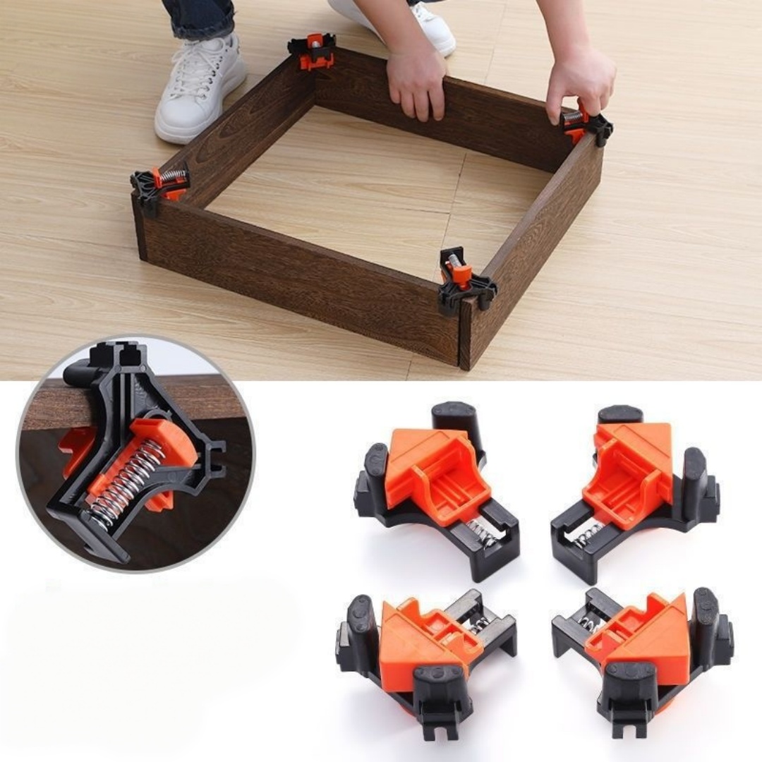 4pcs 90° Right Angle Clamp Fix - огляд і ціна Woodworking Equipment