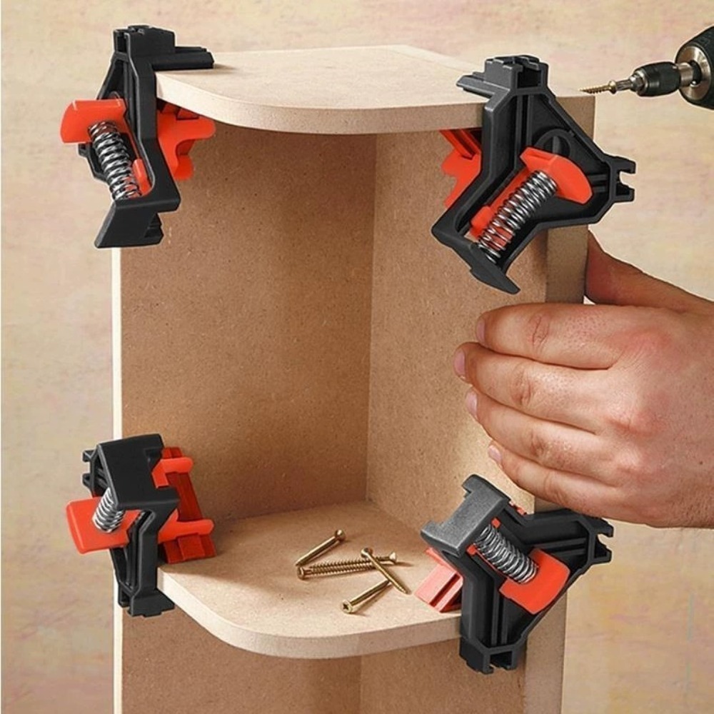 4pcs 90° Right Angle Clamp Fix - огляд і ціна Woodworking Equipment