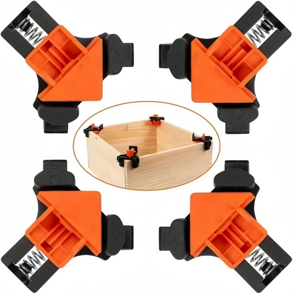 4pcs 90° Right Angle Clamp Fix - огляд і ціна Woodworking Equipment