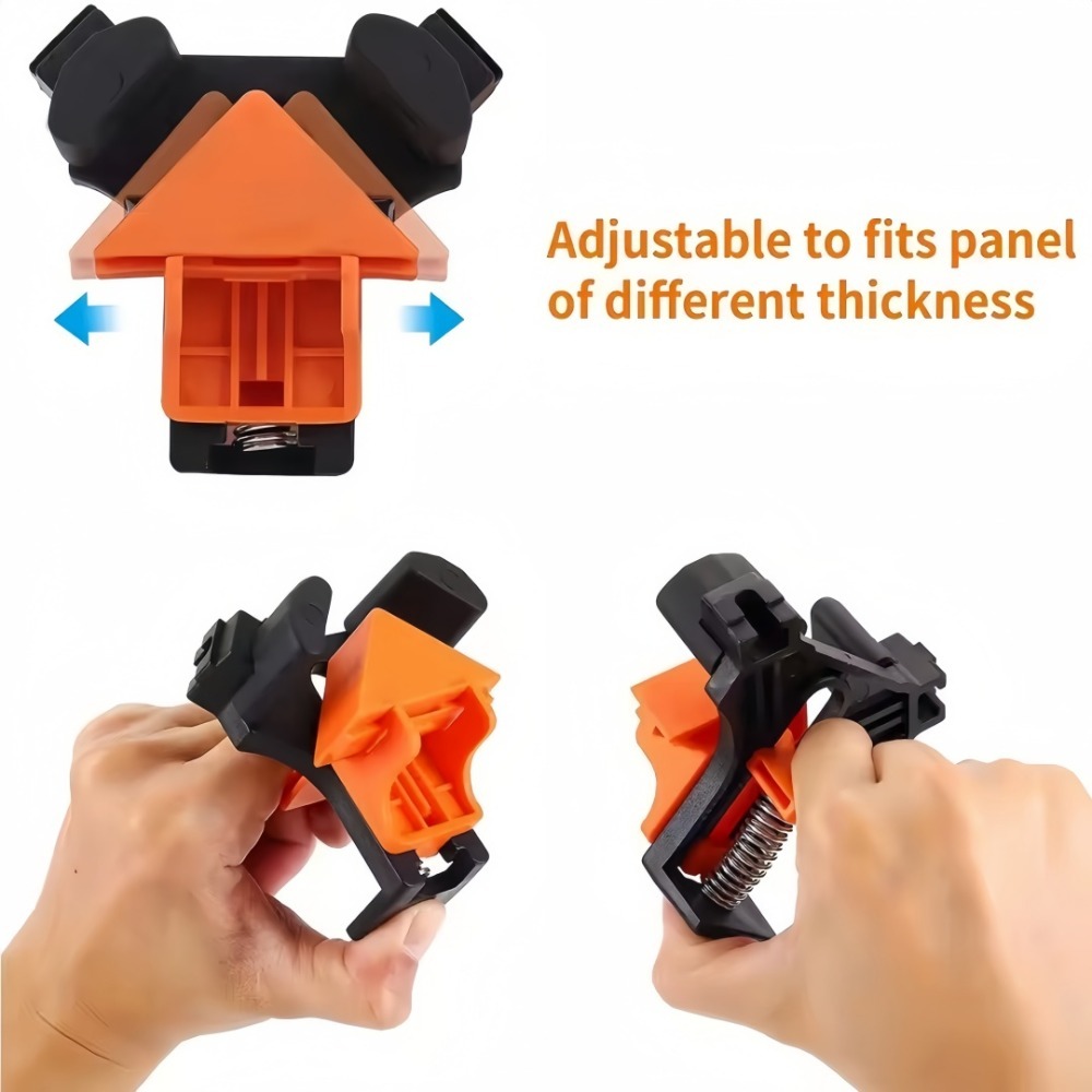 4pcs 90° Right Angle Clamp Fix - огляд і ціна Woodworking Equipment