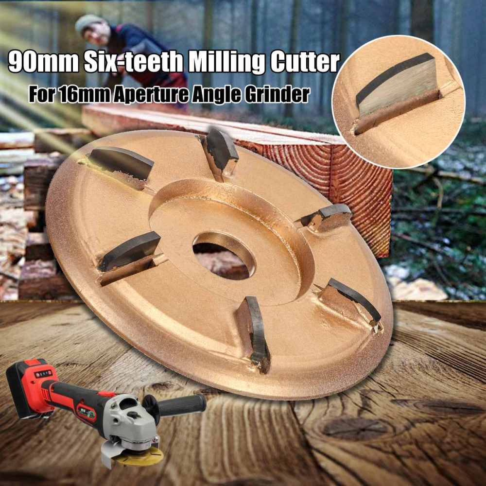 Six- Arc teeth Milling Cutter  - огляд і ціна Woodworking Edge Corner Planer