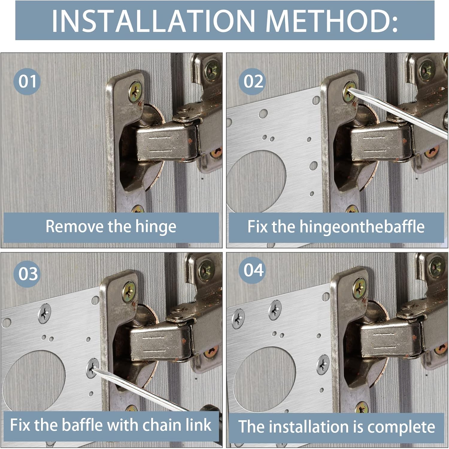 Cabinet Hinge Repair Plate Kit - огляд і ціна Cabinet Scraper Set