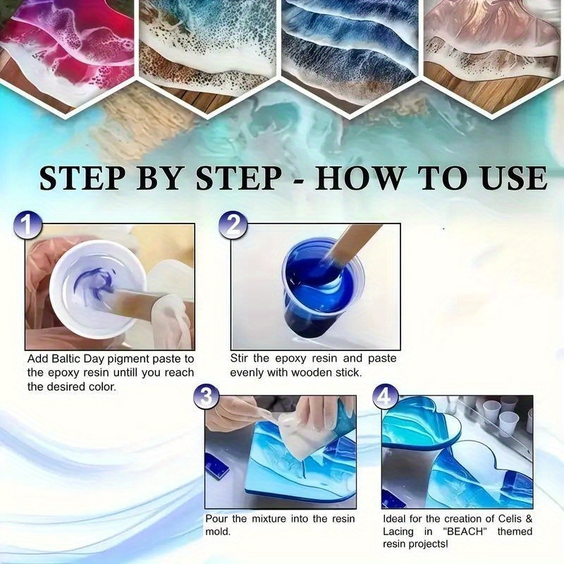 24 Colors/8 Colors 5g 0.18oz P - огляд і ціна Woodworking Epoxy