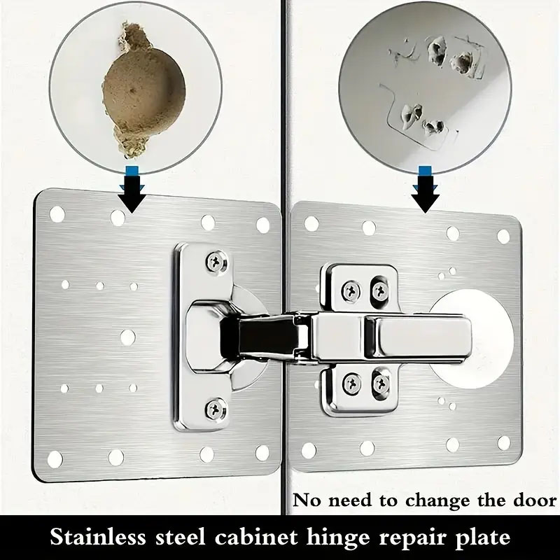 Cabinet Door Hinge Repair Plat - огляд і ціна Cabinet Scraper Set