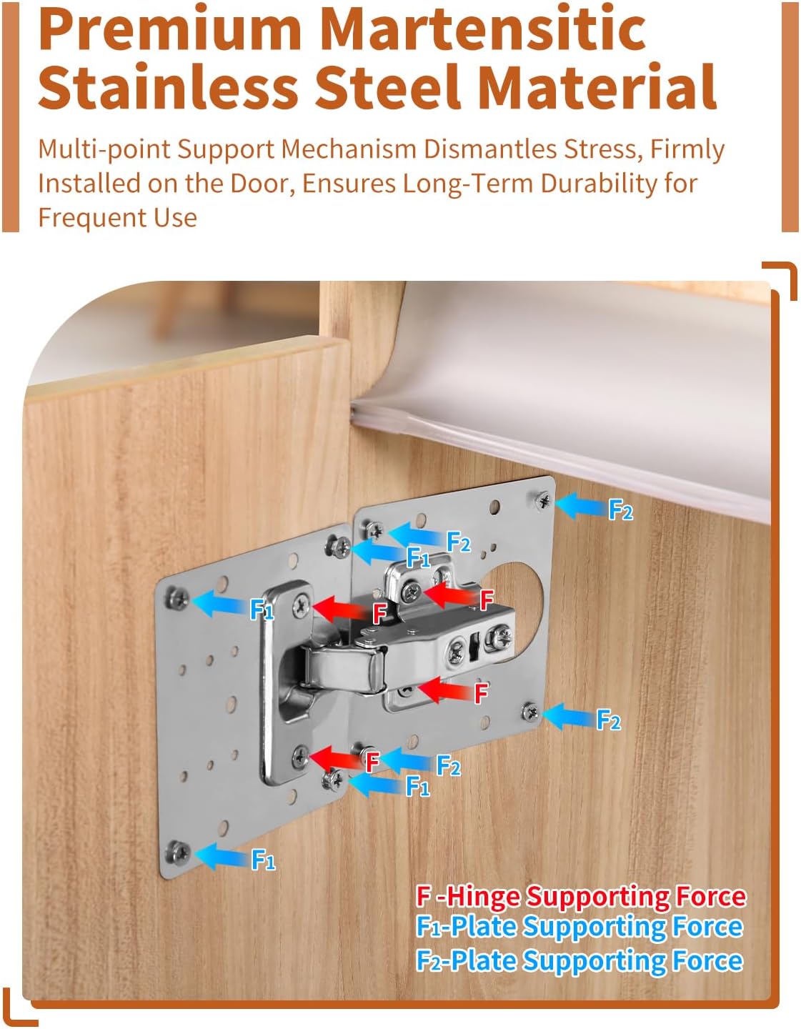Cabinet Door Hinge Repair Plat - огляд і ціна Cabinet Scraper Set