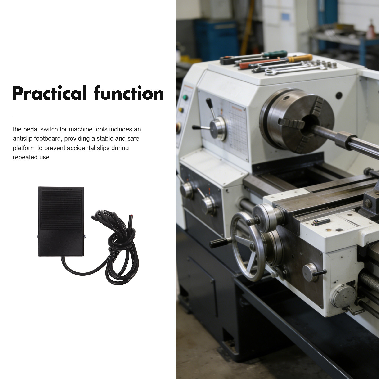 Momentary Foot Pedal Switch fo - огляд і ціна Woodworking Industries