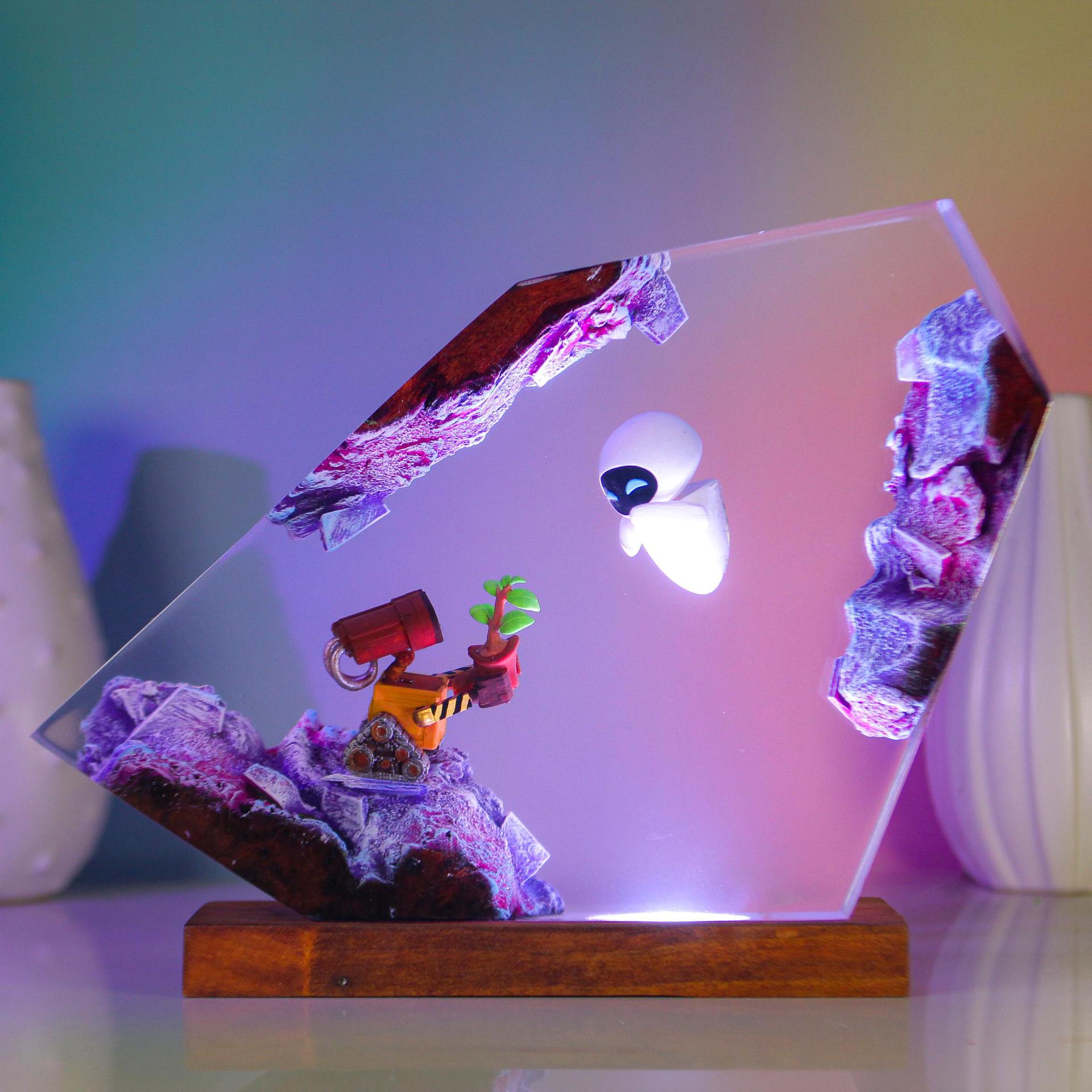 Handmade Epoxy Resin Night Lig - огляд і ціна Woodworking Epoxy