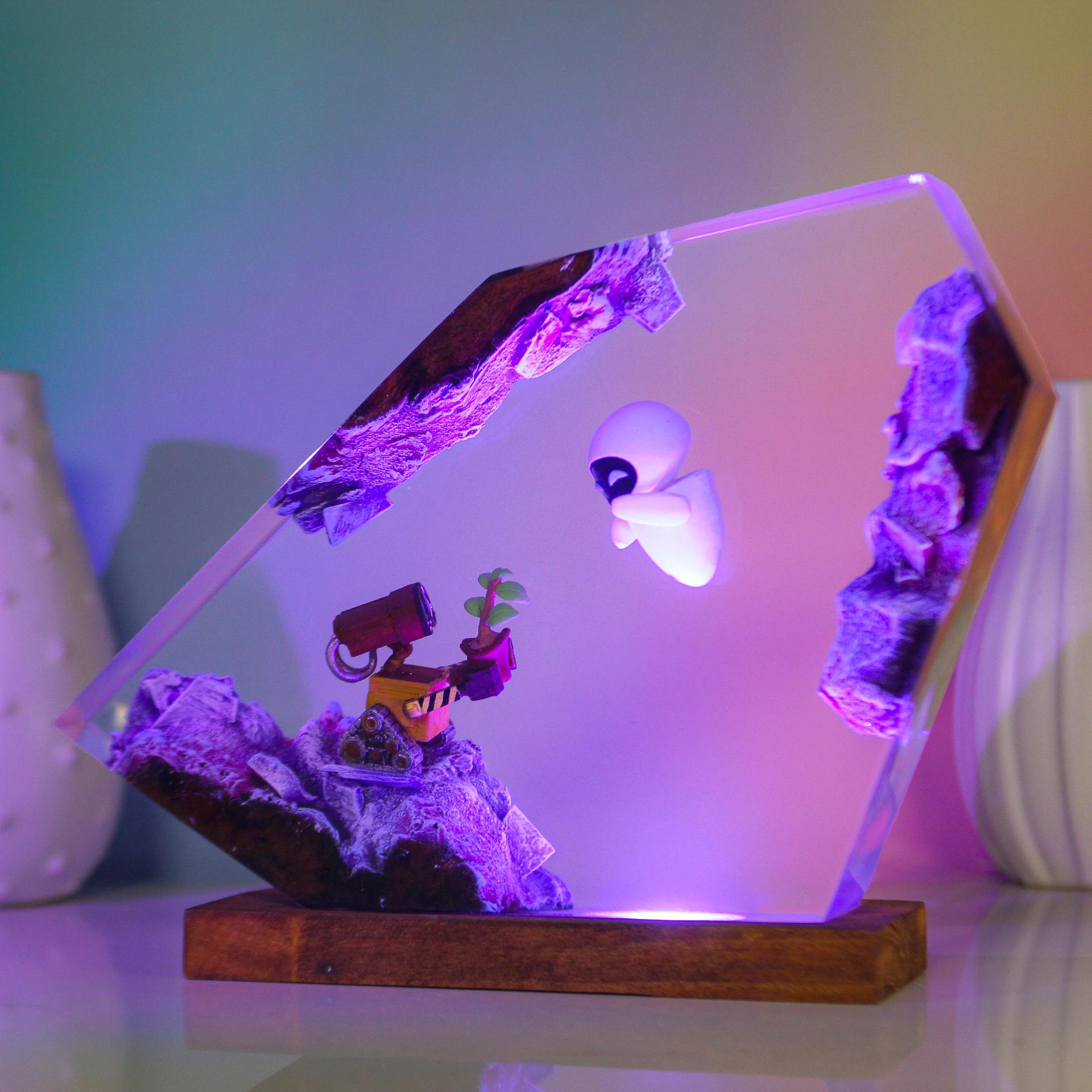 Handmade Epoxy Resin Night Lig - огляд і ціна Woodworking Epoxy