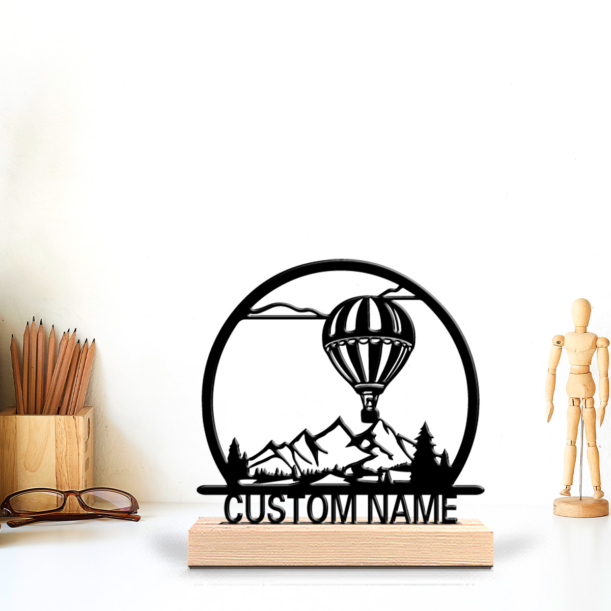 1pc Hot air balloon Customized - огляд і ціна Woodworking Diy Projects