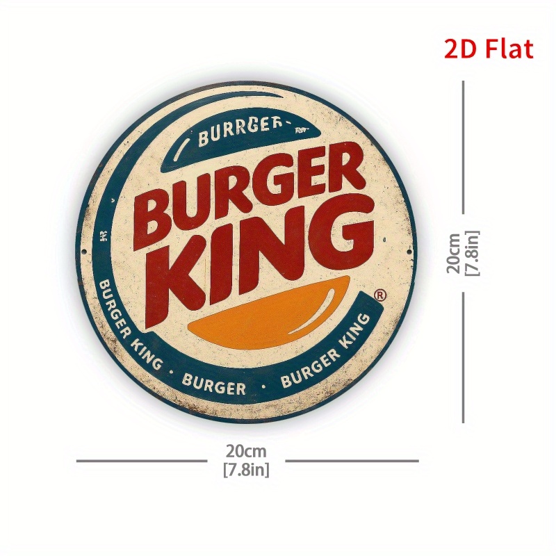 Burger King Retro wooden logo  - огляд і ціна Woodworking Logos