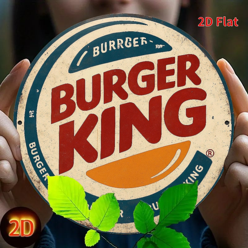 Burger King Retro wooden logo  - огляд і ціна Woodworking Logos