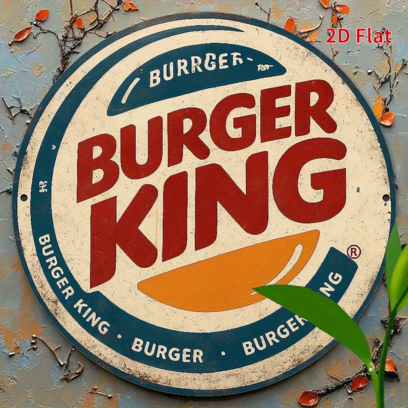 Burger King Retro wooden logo  - огляд і ціна Woodworking Logos