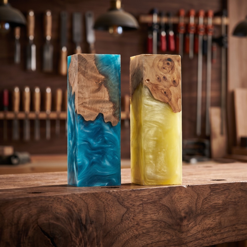Marbled Epoxy Resin Burl Wood  - огляд і ціна Woodworking Epoxy
