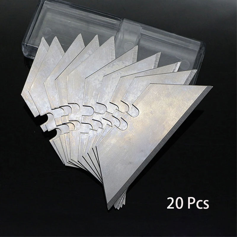 20Pcs Trapezoidal Blade Replac - огляд і ціна Woodworking Equipment