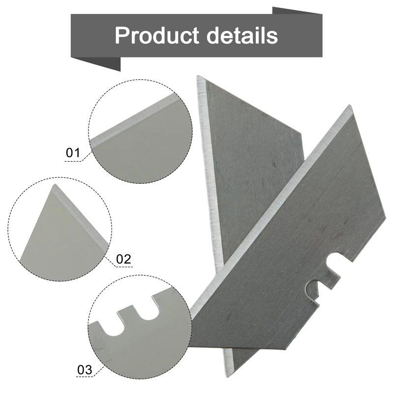 20Pcs Trapezoidal Blade Replac - огляд і ціна Woodworking Equipment