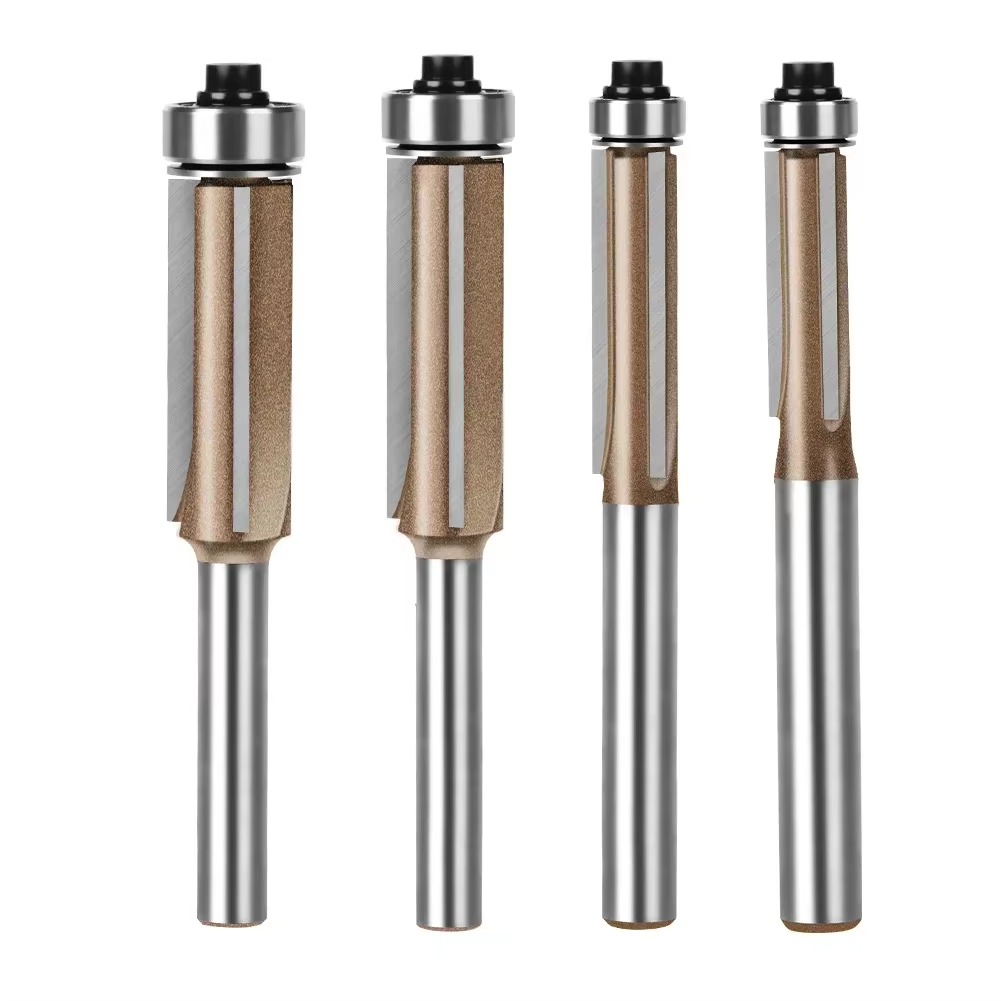 1 PC 6mm 1/4in Shank Z3 Flush  - огляд і ціна Woodworking Nc