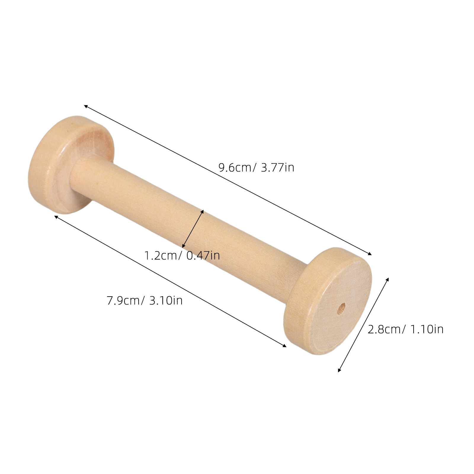 5Pcs Wooden Spools Natural Vin - огляд і ціна Woodworking Diy Projects