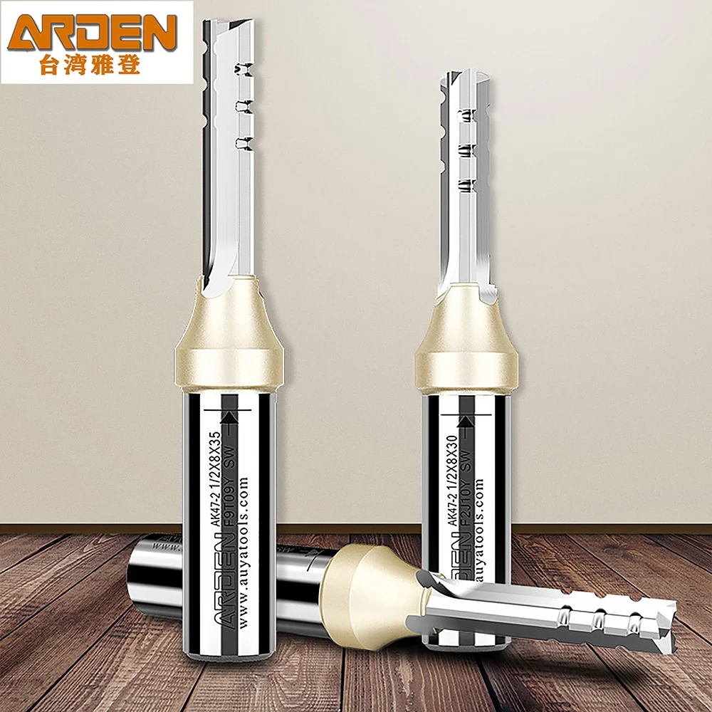 RU Arden 3 Flutes TCT Straight - огляд і ціна Woodworking Nc