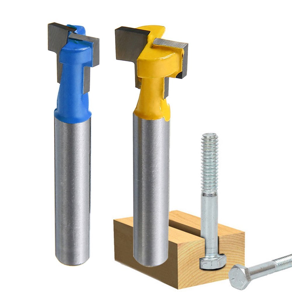 A11I 1/4 inch Shank T-Slot Cut - огляд і ціна Router Bits For Woodworking