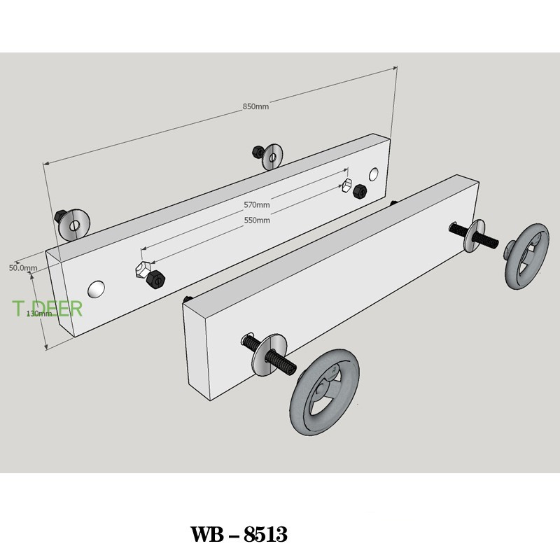 Complete Moxon Vise, T.DEER WB - огляд і ціна Woodworking Vise For Workbench