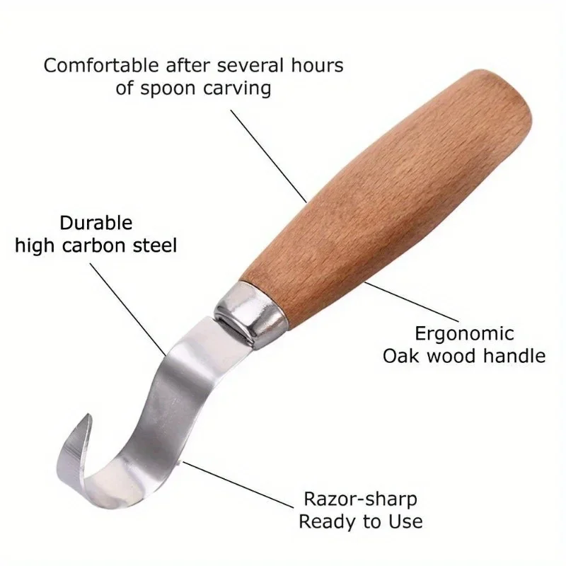 Wood Carving Knife Chisel Hook - огляд і ціна Woodworking Ideas