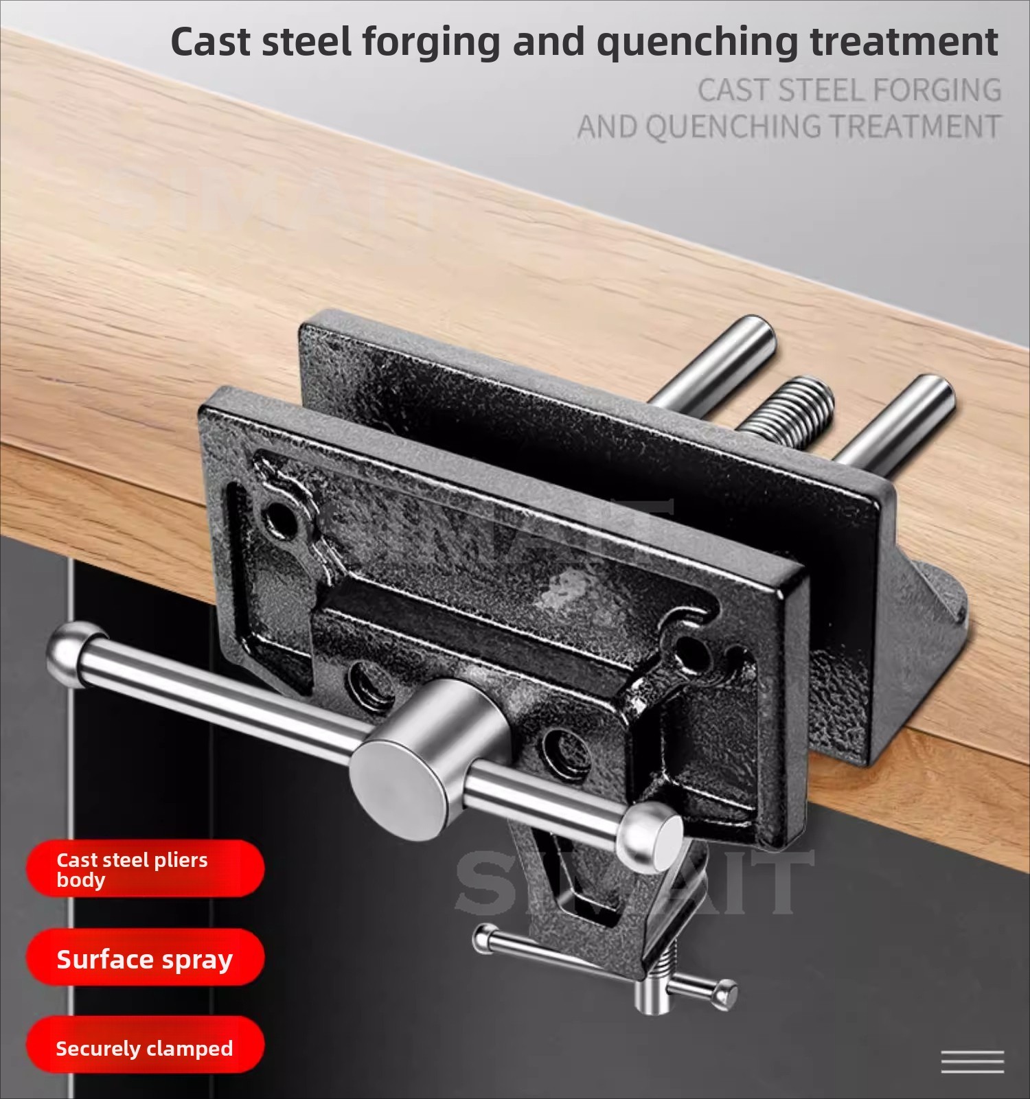 Quick-Release Woodworking Benc - огляд і ціна Woodworking Vise For Workbench