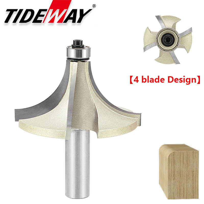Tideway 4 Blades Round Corner  - огляд і ціна Woodworking Nc