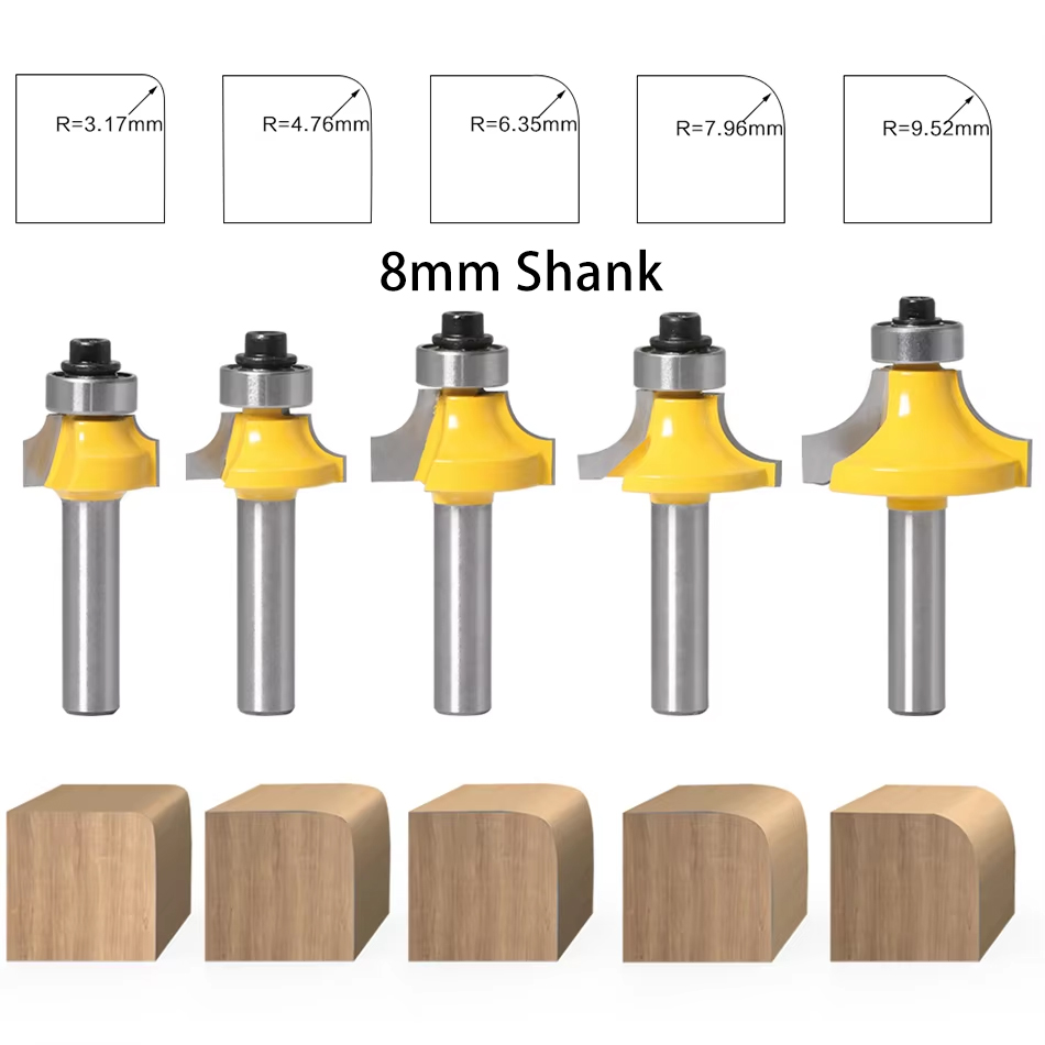 8mm Shank Round Corner Router  - огляд і ціна Woodworking Nc