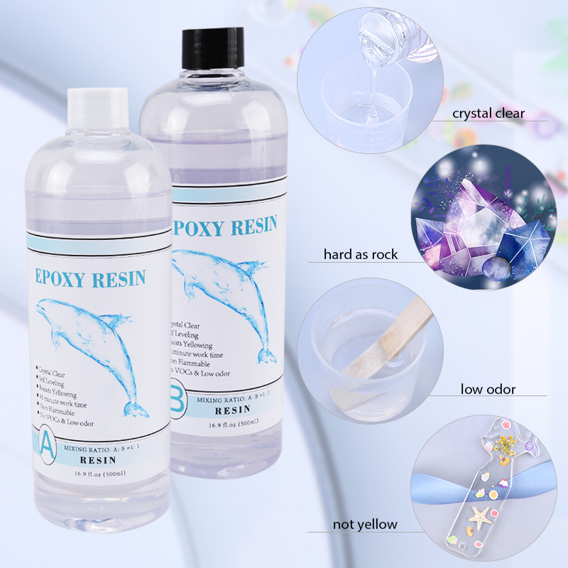1:1 Clear Epoxy Resin Crystal  - огляд і ціна Woodworking Epoxy