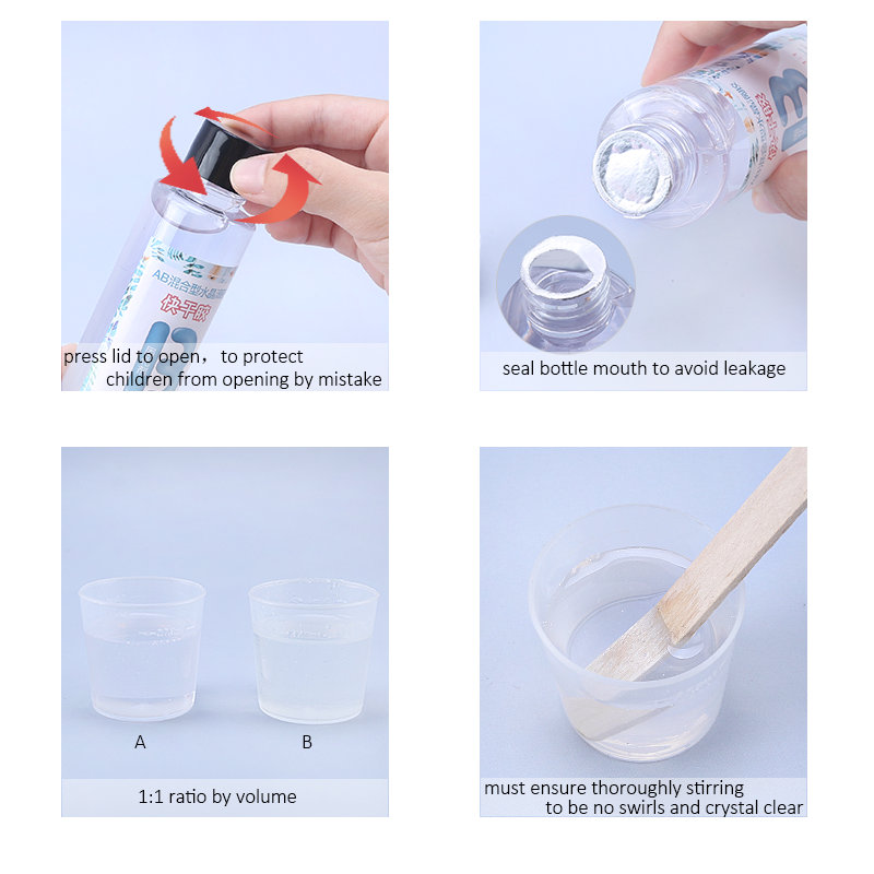 1:1 Clear Epoxy Resin Crystal  - огляд і ціна Woodworking Epoxy